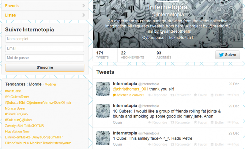 Compte Twitter Internetopia