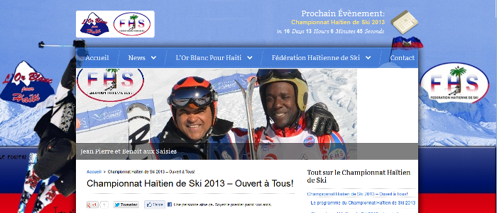 Championnat de ski Haitien