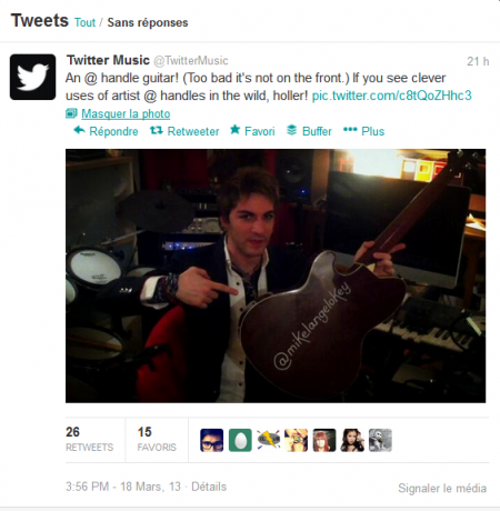 Twitter et musique